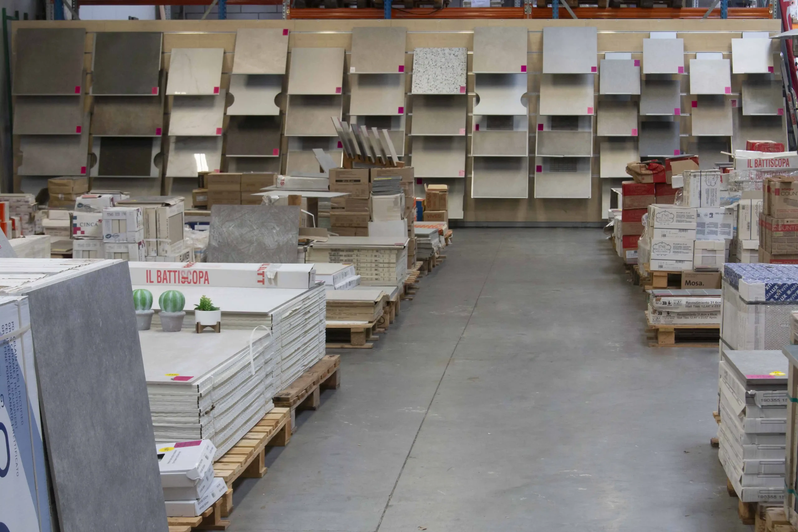 Tegels bekijken in showroom Aartselaar
