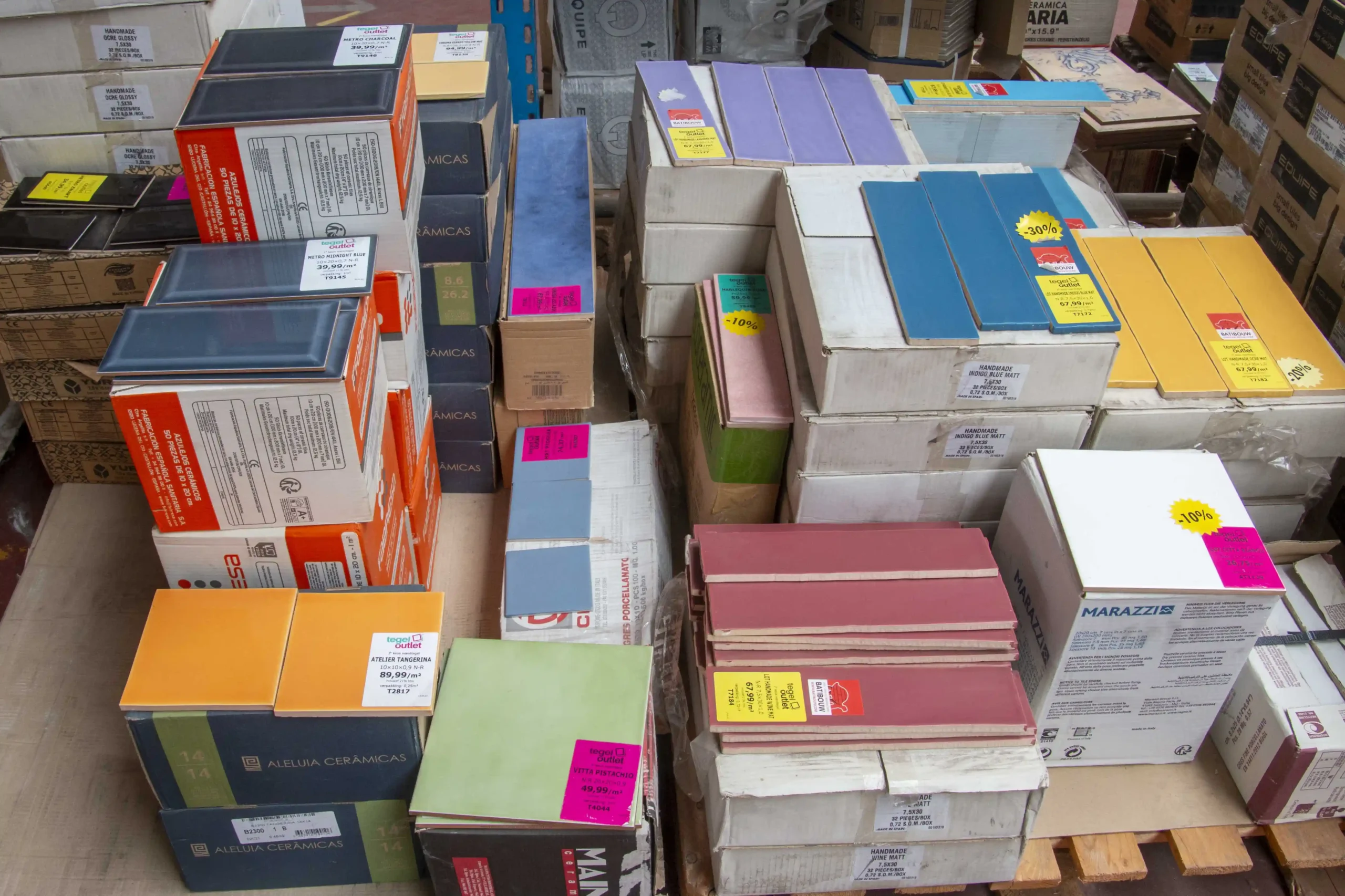 Stockverkoop bij Tegeloutlet Antwerpen