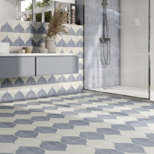 Blue Water Decor Two 20×20