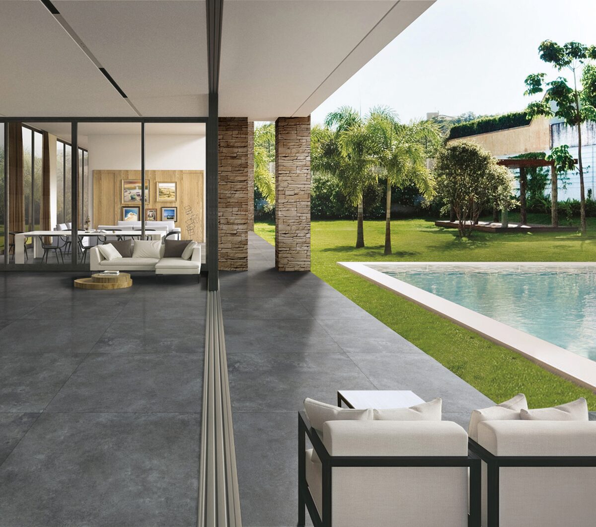 Viktor Dark Grey 60x60