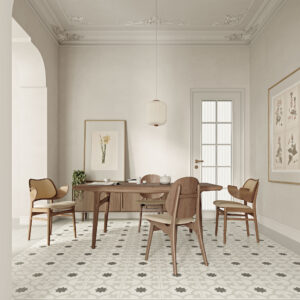 Belle Époque Renoir tegels in interieur