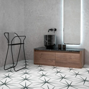 Starline White Hex 25×29
