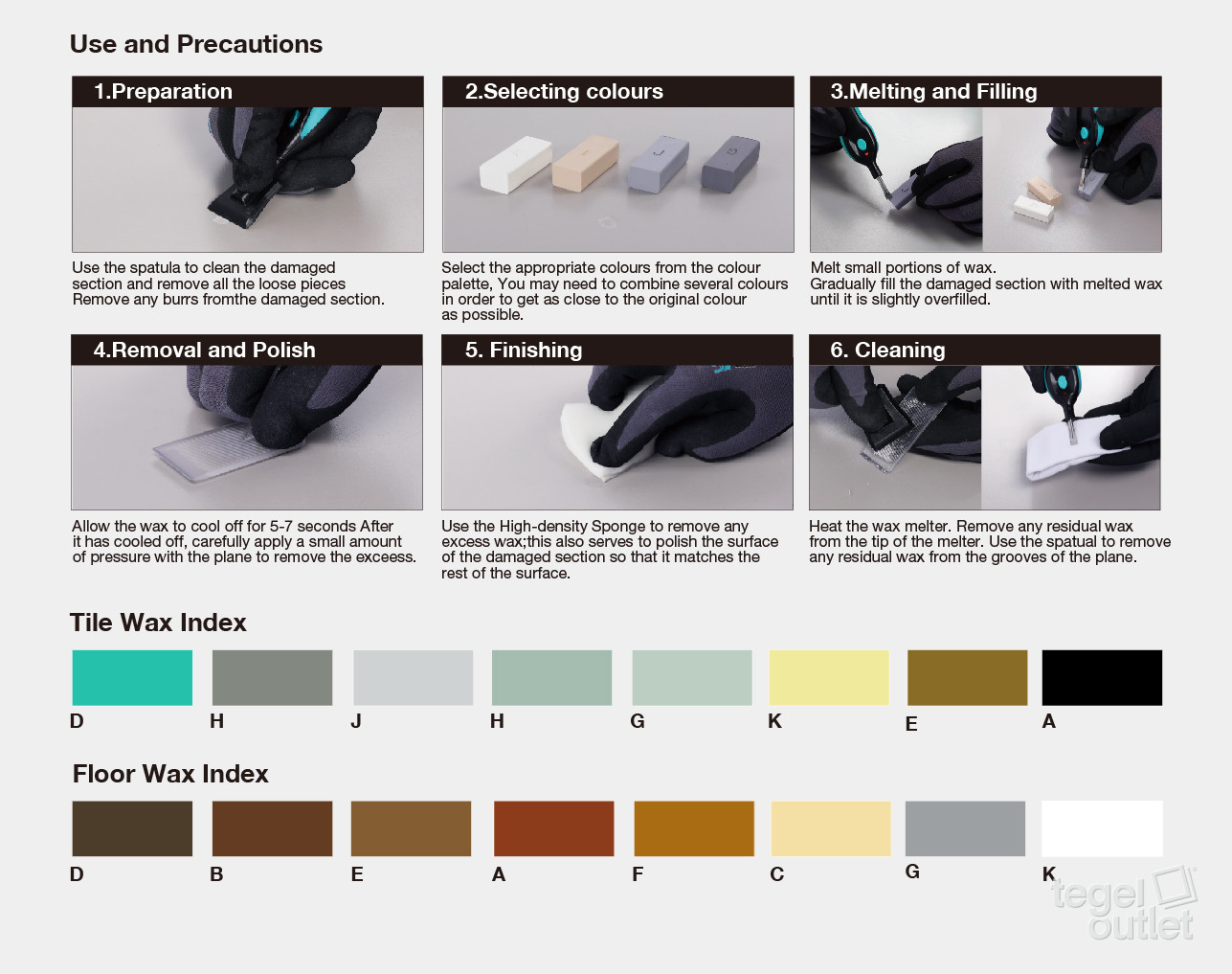 Tegel Reparatieset – Image 4