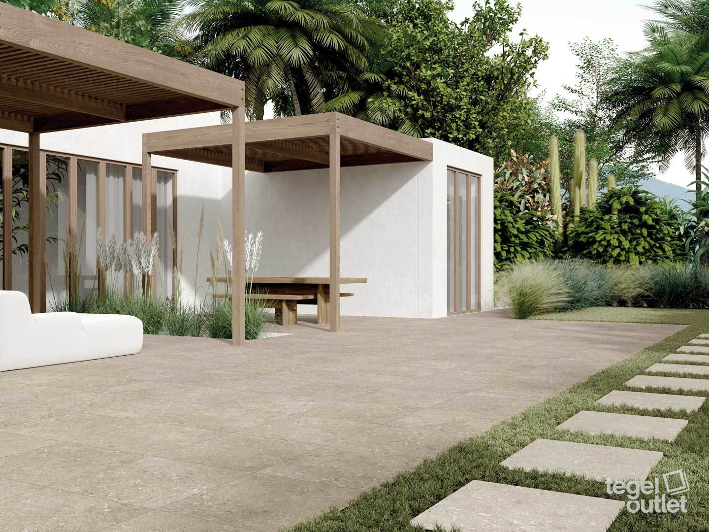 Shellstone Taupe 60x60x2