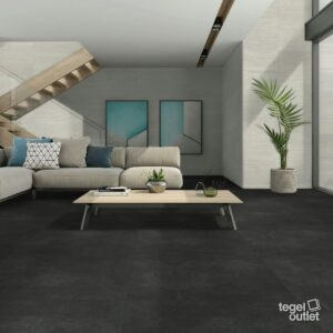 Gravel Black 120x120