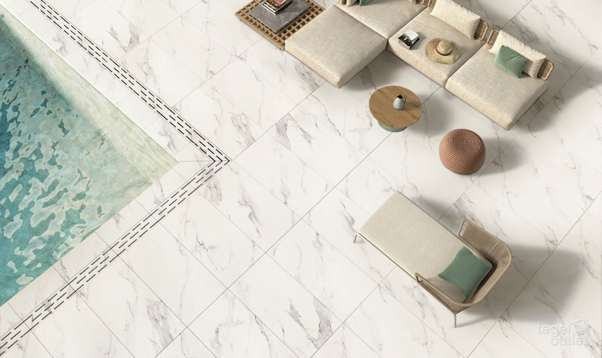 Calacatta White 60x60x2cm