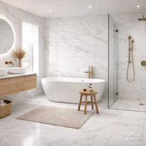 Athina White Grey 45×45