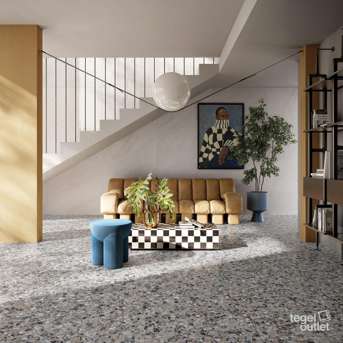 Neoclassica Diorite Brushed 60x60 - Afbeelding 4