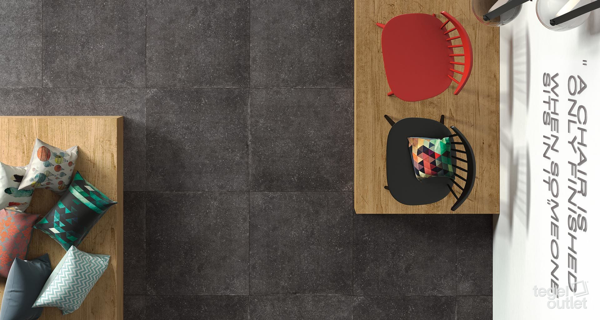 Northstone Black 30x60