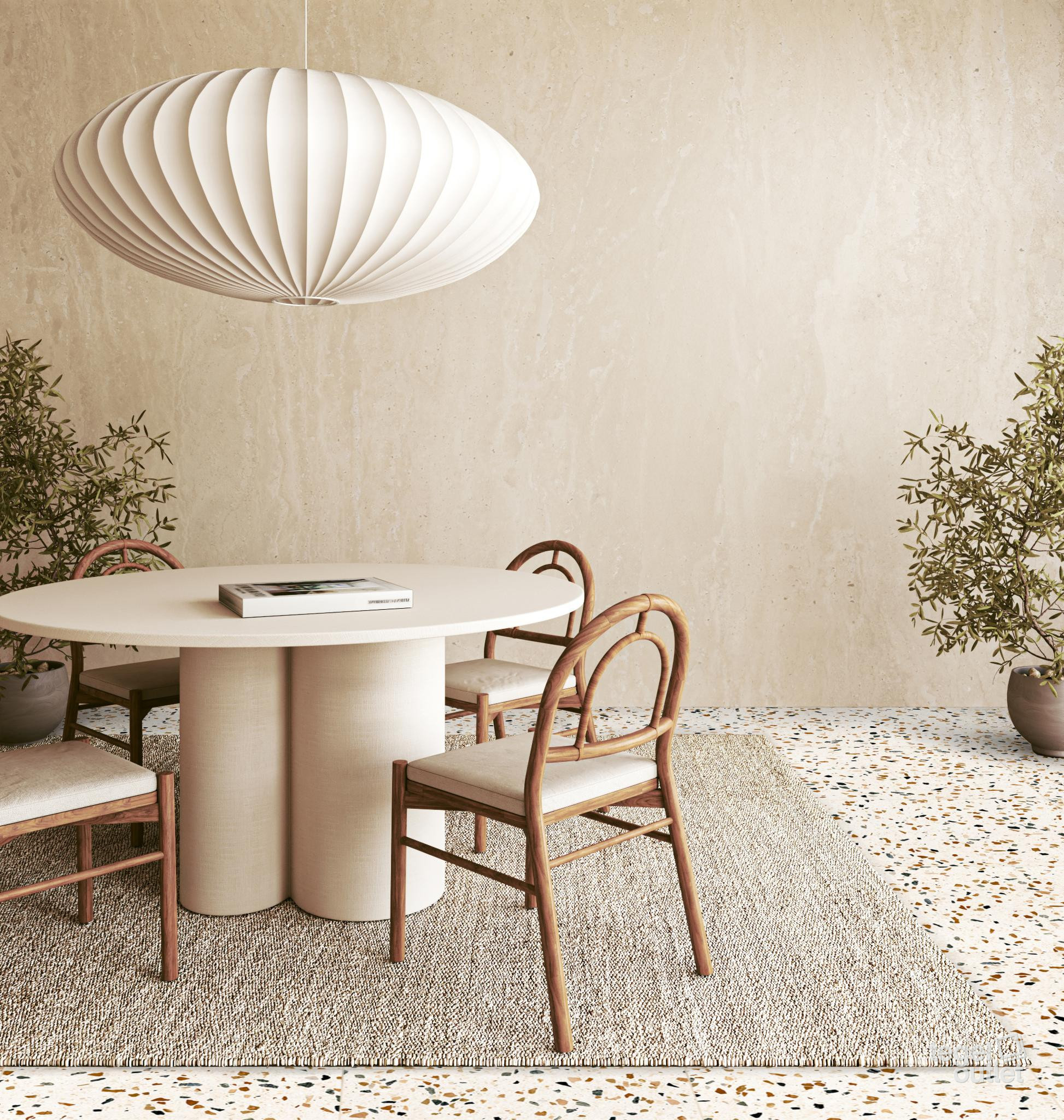 RE-BEL Cognac 60x60 - Afbeelding 3