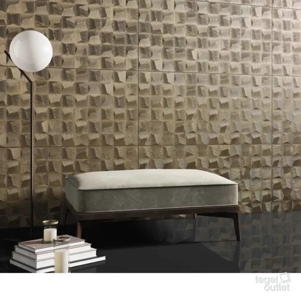Cube Gold 3D 45x90