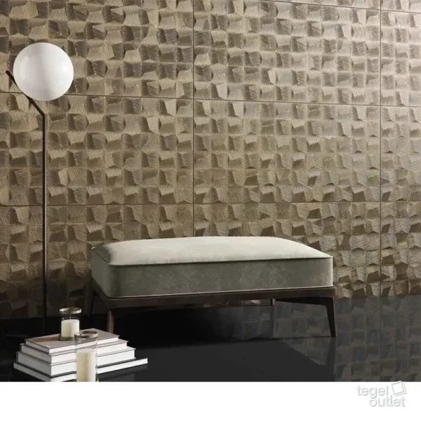 Cube Gold 3D 45x90