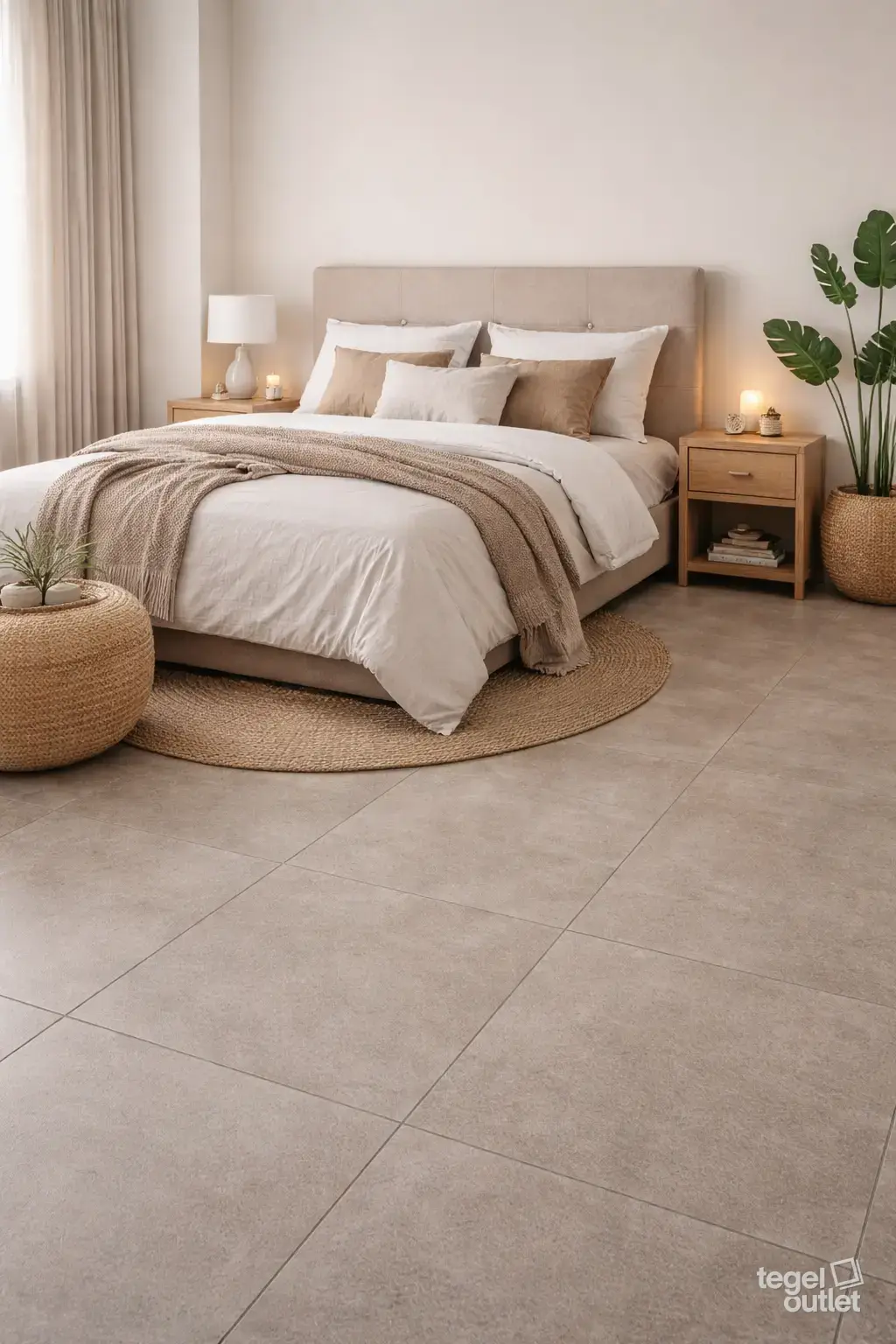Saika Beige-Grey 45x45