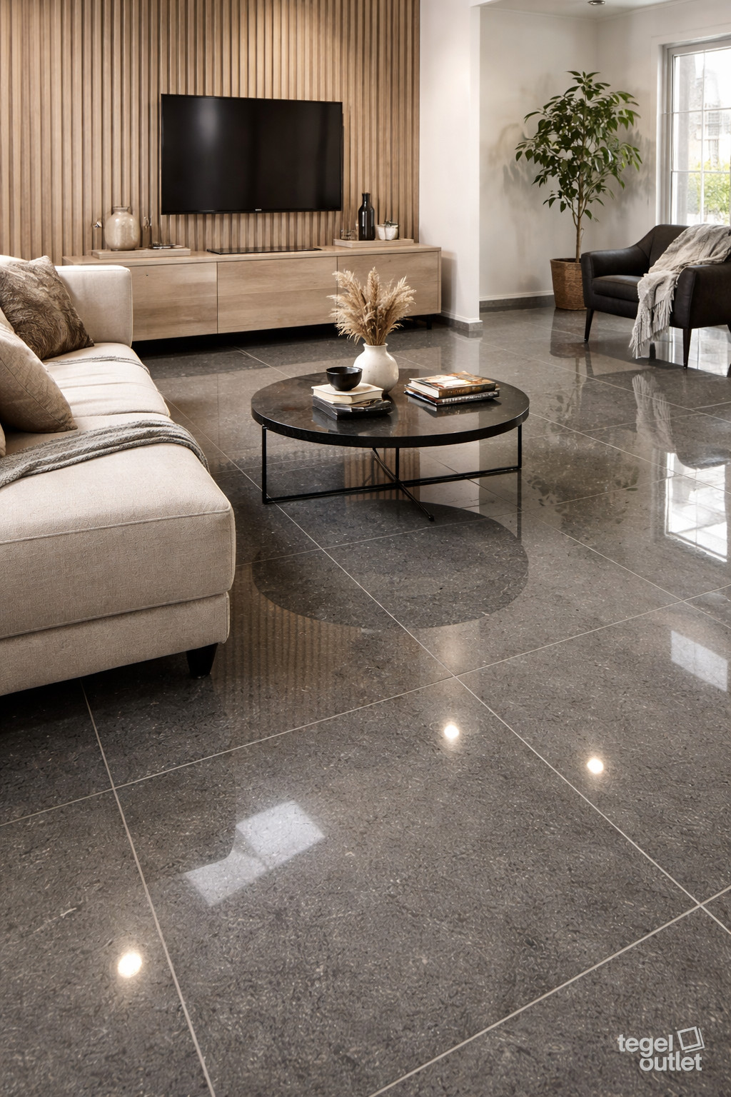 Tiber Middle Grey 60x60