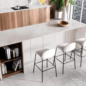 Travertine Silver 60×60