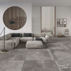 Antibes Grey 30x60 in een interieur