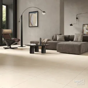 Arena Beige 60x60 in een interieur