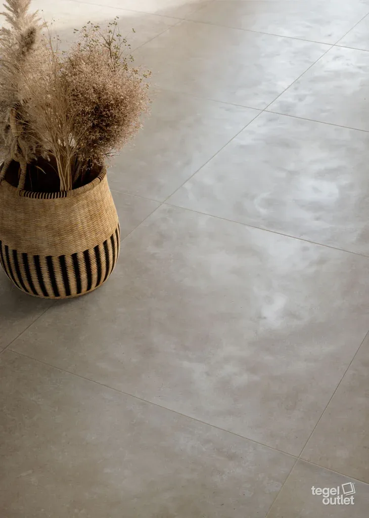 Carrelage gris Saime Avalon Gris 90×90 avec joints étroits