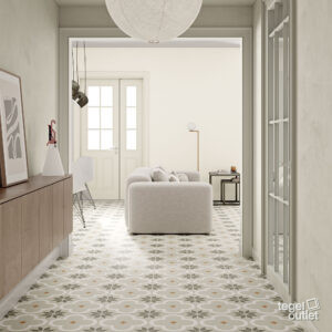 Belle Époque Strauss tegels in interieur