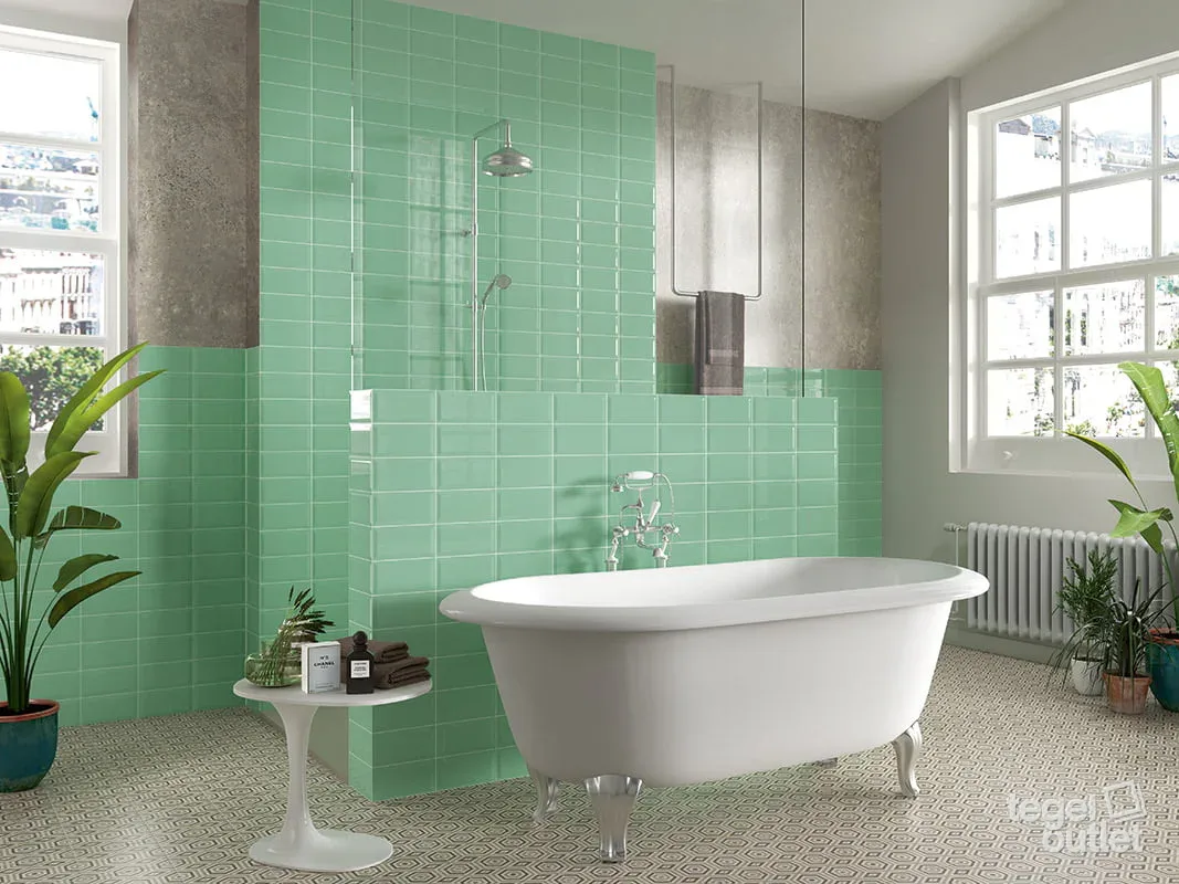 Bissel Emerald 10x20 in een interieur