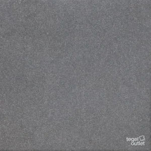 Block Black 60x60: de tegel in antraciet, recht van boven