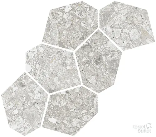 Ceppo di Gre Aymaras Gris 24,2×39,5 – Vives, photo du carreau