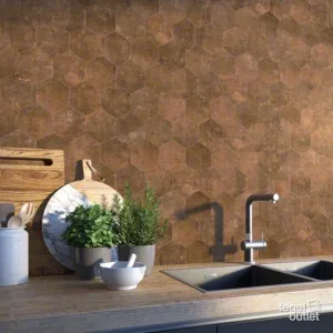 Chicago Caldera 30x60 in een interieur