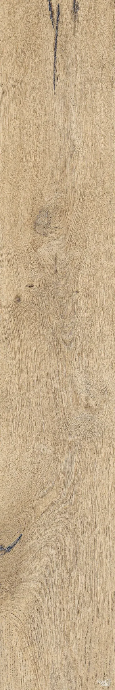 Cozy Honey 20x120: de tegel, recht van boven