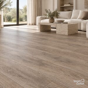 Sfeerimpressie met Deck Ceniza 20×120 · living