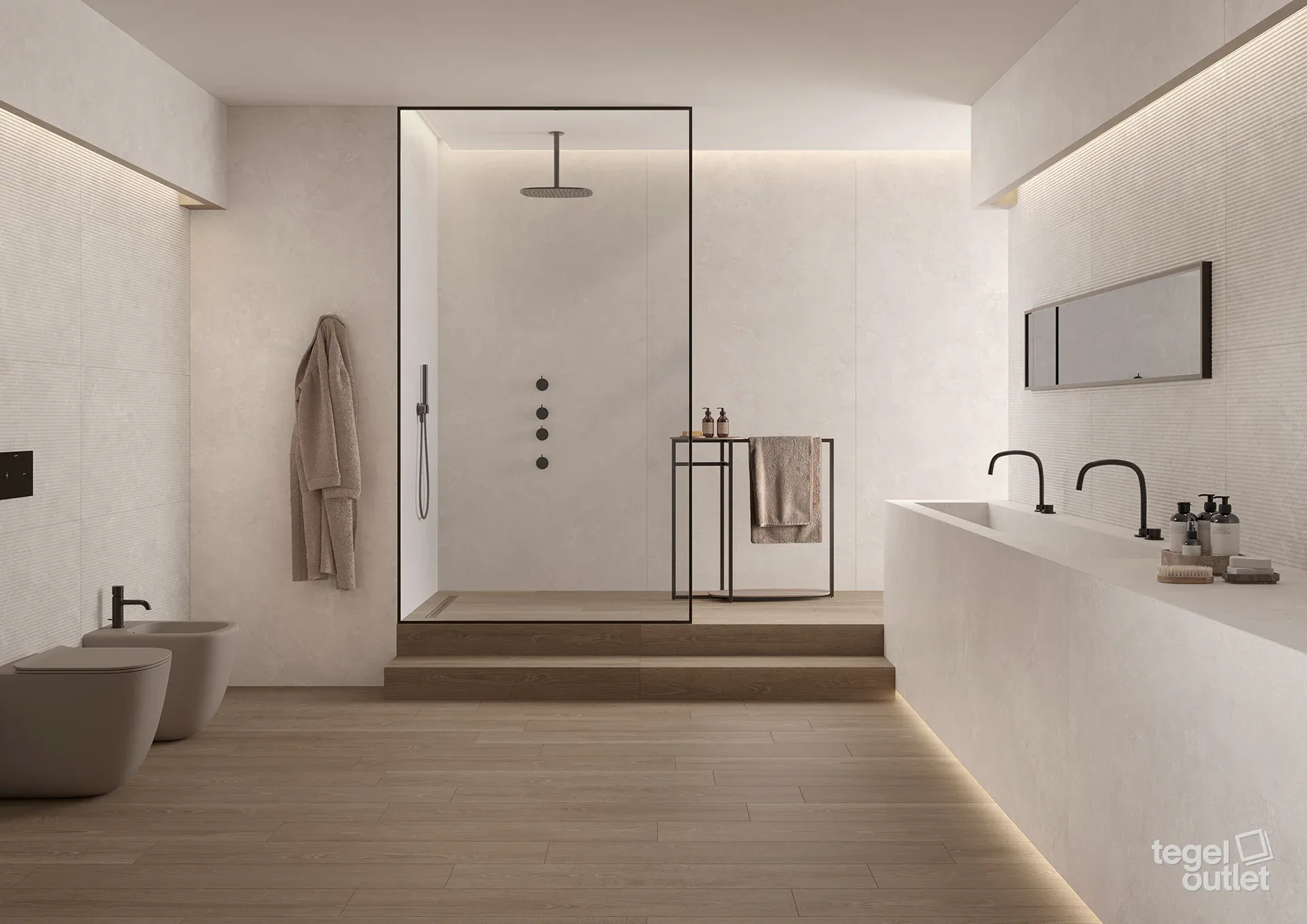 Dorset Bianco 30x60 in een interieur