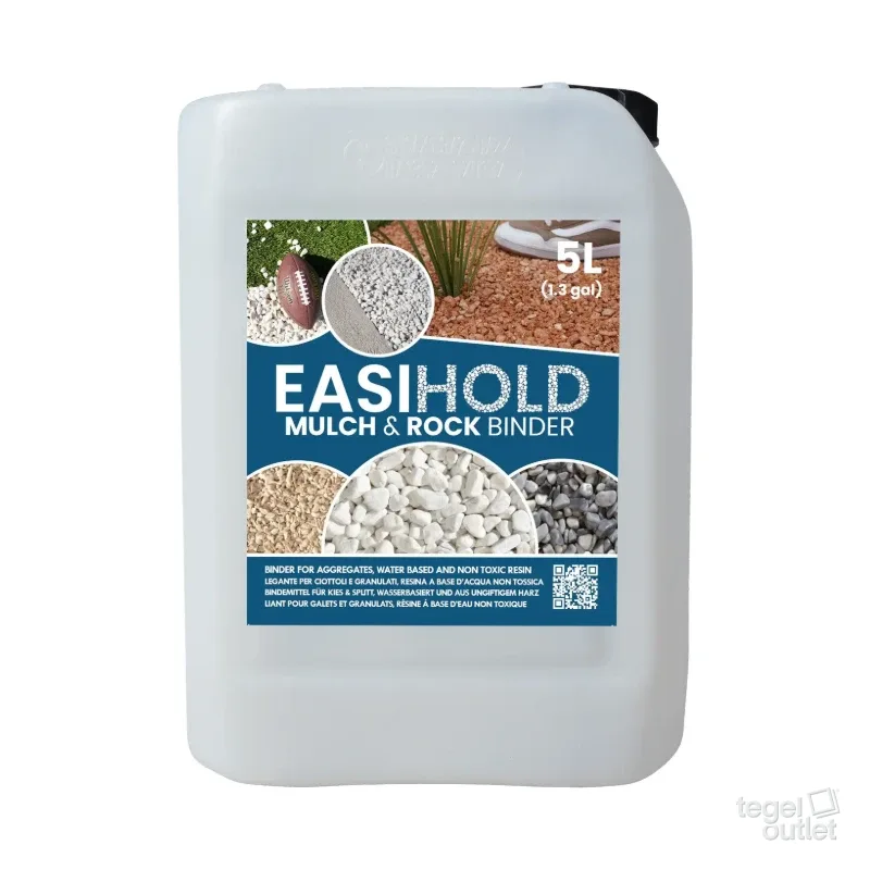 Colle à gravier transparente EasiHold en bidon de 5 l