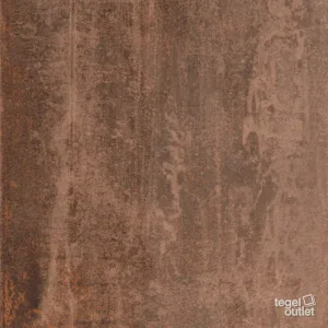 Energieker Flatiron Rust, carreau effet métal, vue de face