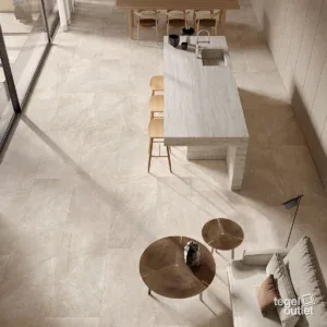 Geostone Perla 60x60 in een interieur