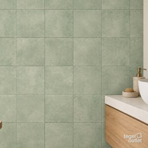 Sfeerimpressie met Green Season 20×20 · badkamer