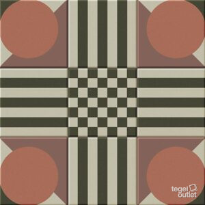 ikaika-product Vives Ikaika 30x30 productfoto in crème, groen, roze en bruin