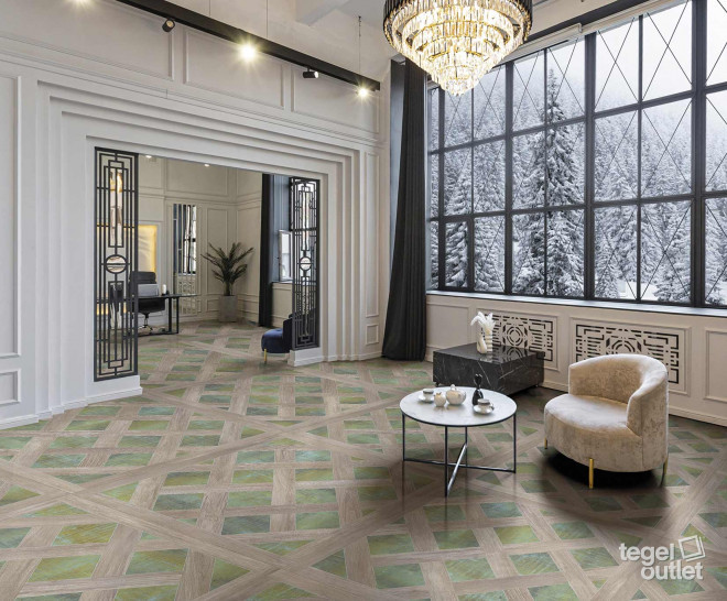 Intarsio Green 60x60