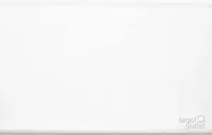 Kent Blanco 7,5x15 : un carreau blanc brillant