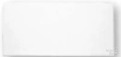 Kent Blanco 7,5x15 : un carreau blanc brillant