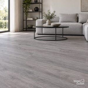 Sfeerimpressie met Kootenai Pearl 20×120 · living