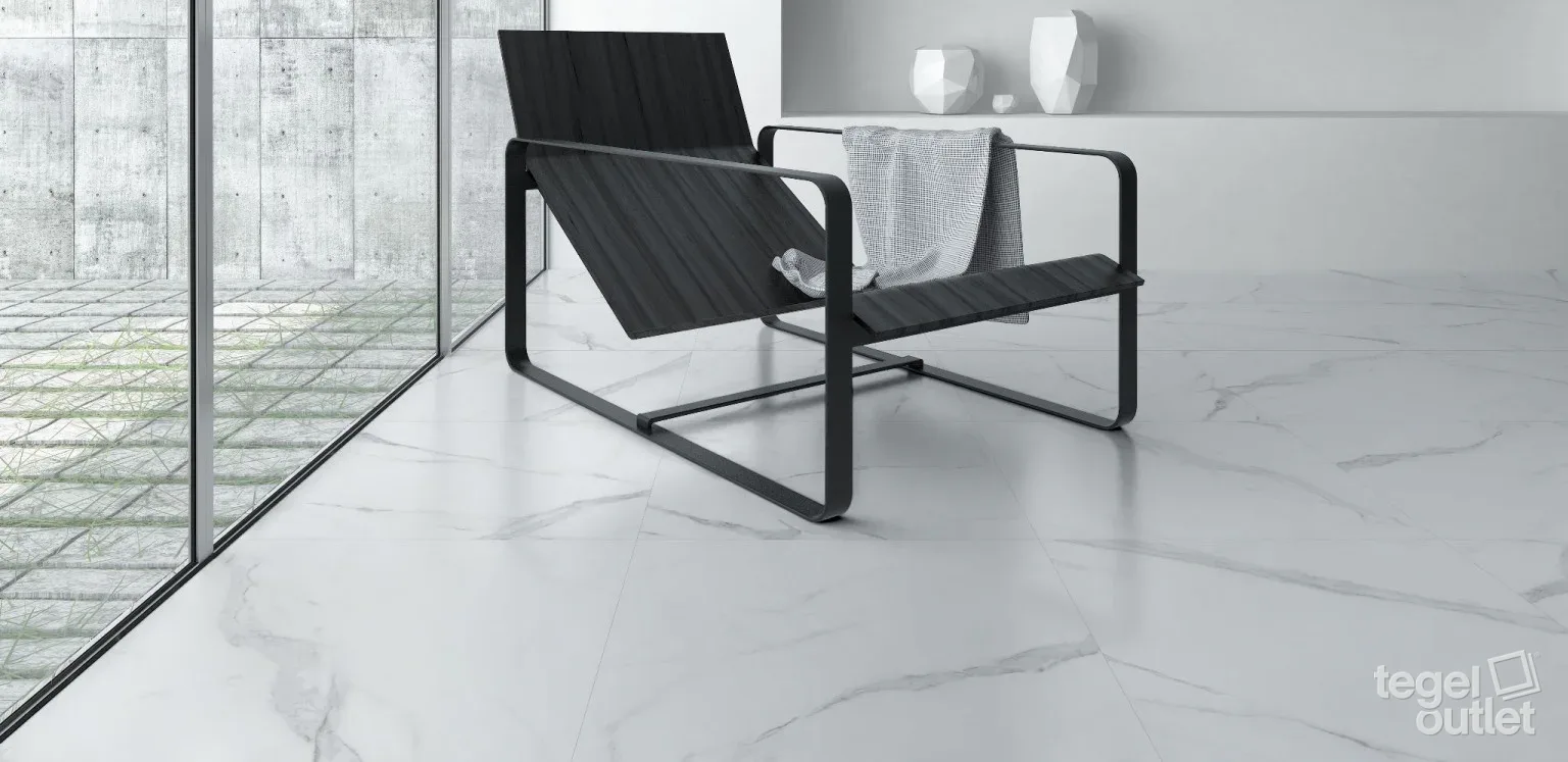 Livorno Gris 60x60 in een interieur