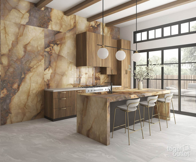 Lumen Ambar Polished 120x120