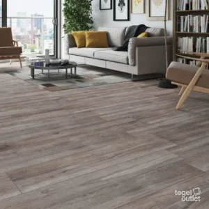 Matti Grigio 19x120 in een interieur