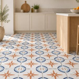 Sfeerimpressie met Medi Denia 20x20 · keuken