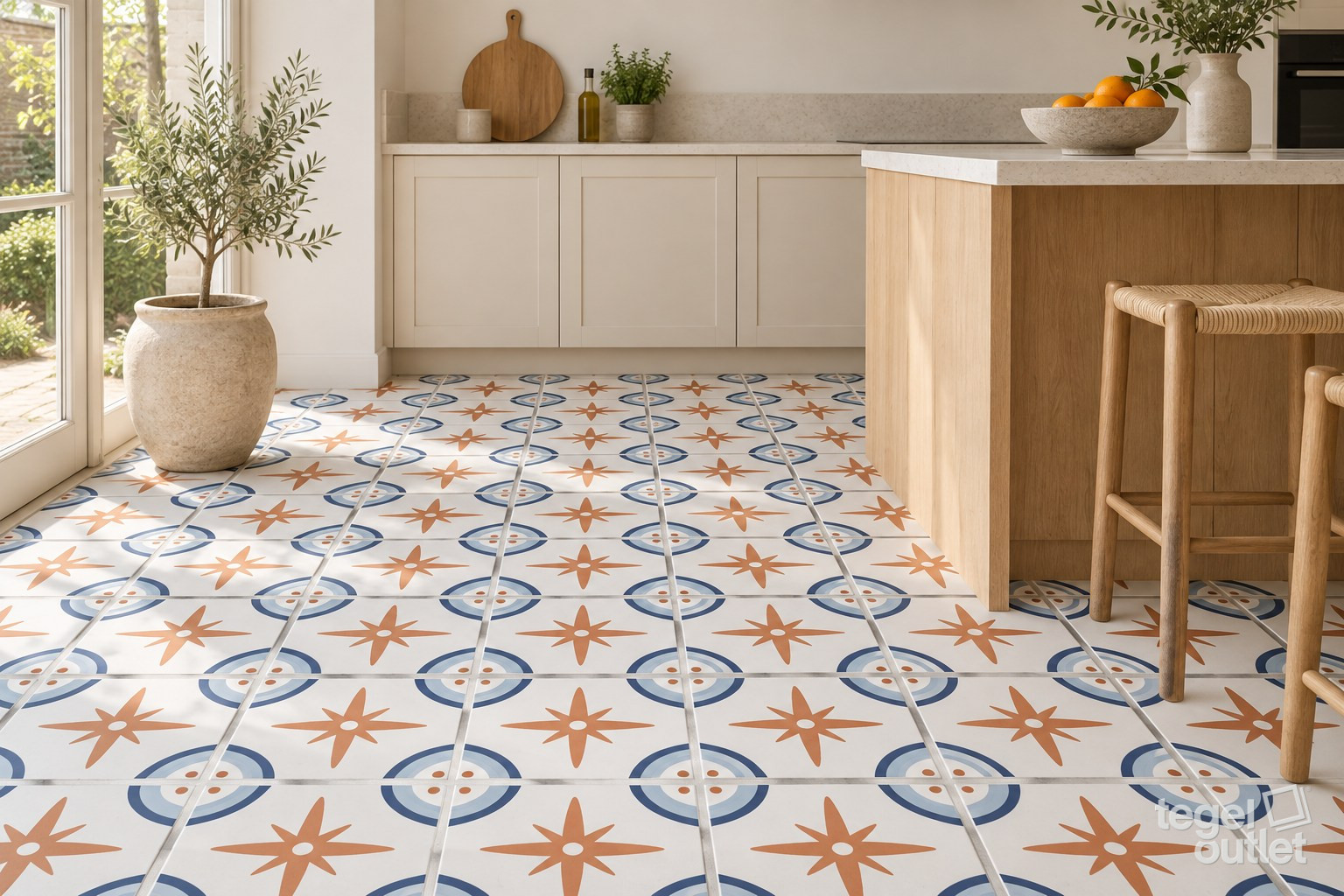 Sfeerimpressie met Medi Denia 20x20 · cuisine