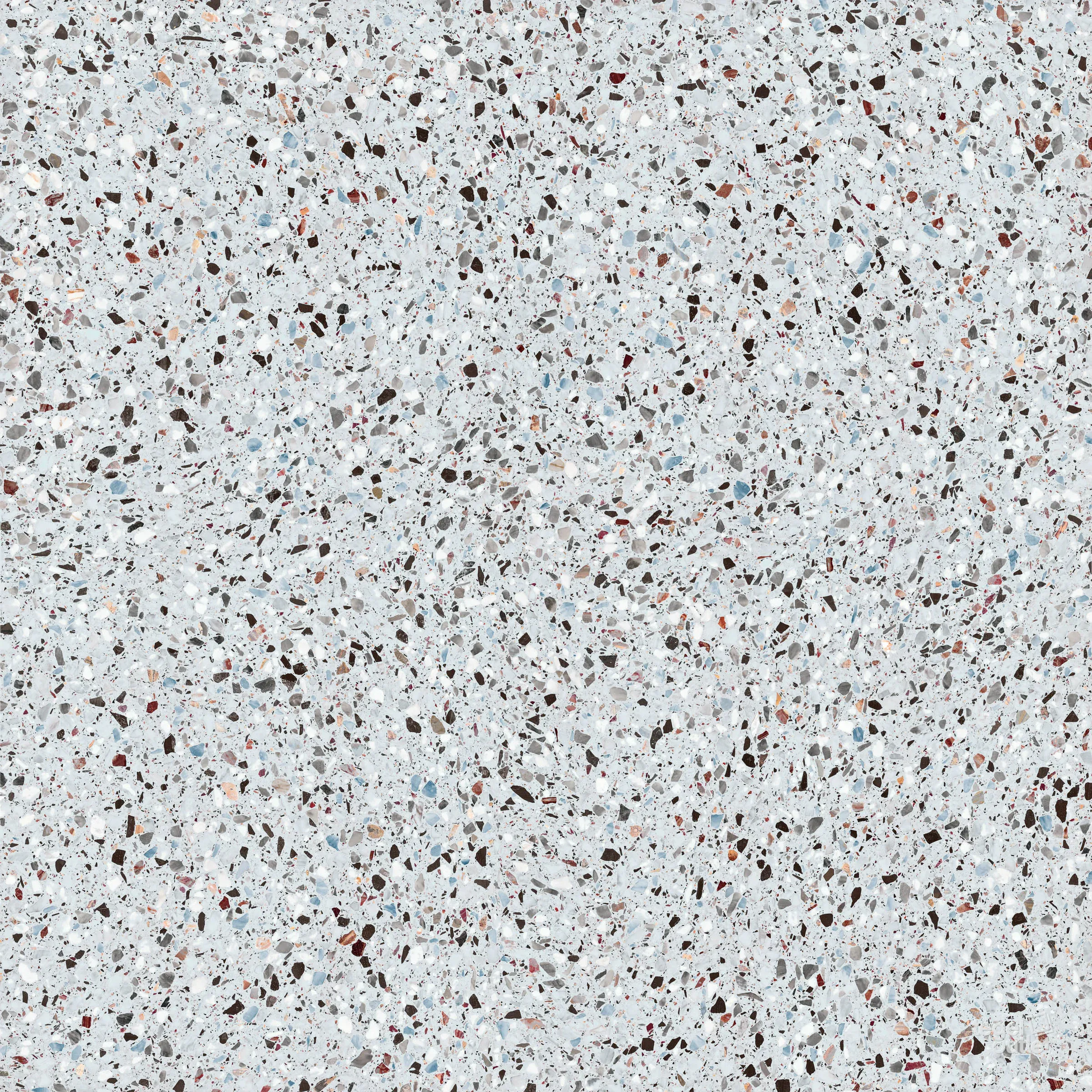 Carreau effet terrazzo Energieker Medley Sugar, vue de face