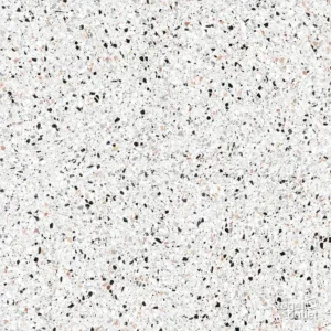 Carreau effet terrazzo Energieker Medley White, vue de face