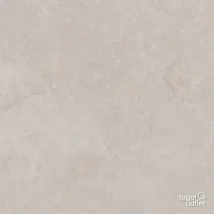 Midi Ecru 80x80: de tegel, recht van boven