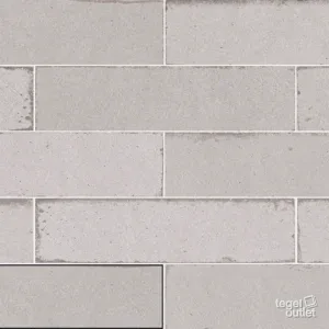 Murus Griseo 7×28 – photo du carreau Murus Griseo 7×28 – Ape, posé à plat à joints décalés
