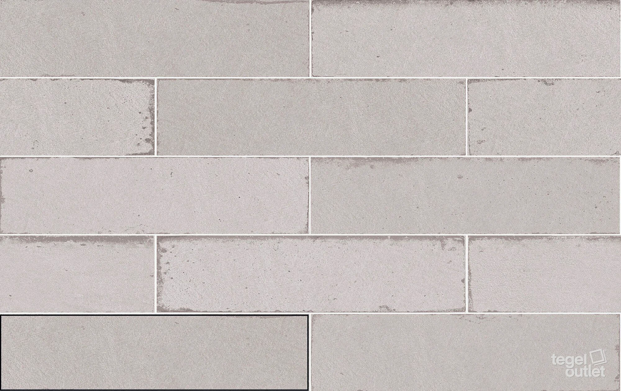 Murus Griseo 7×28 – Ape, gelegd vlak in halfsteensverband