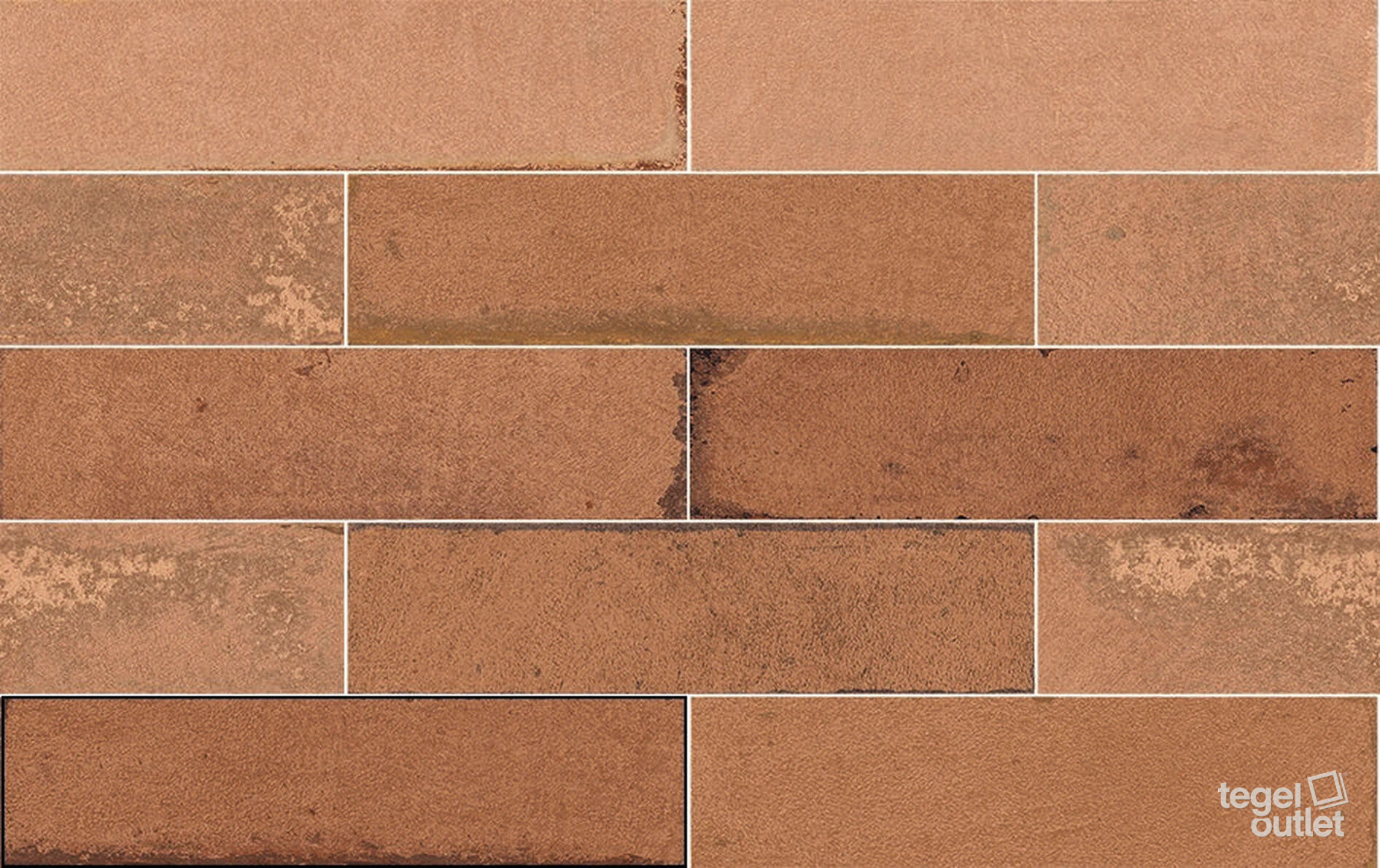 Murus Terra 7×28 – Ape, gelegd vlak in halfsteensverband